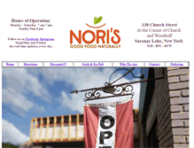 Tablet Screenshot of norisvillagemarket.com